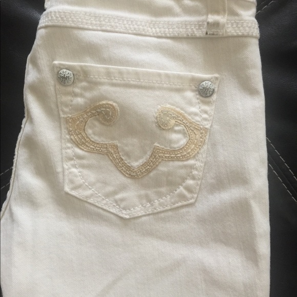 RF ROCK Jeans  White  - Picture 4 of 6